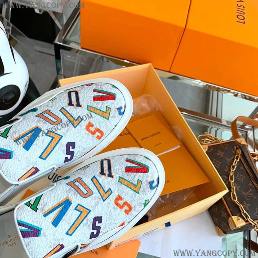 ルイヴィトン 偽物 スニーカー LV x NBA コラボ LVオリ・ライン vuz44123