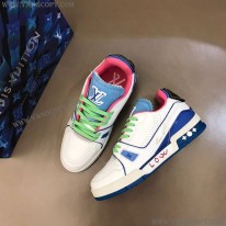 ルイヴィトン スーパーコピー スニーカー トレイナー ライン オレンジ vug47624