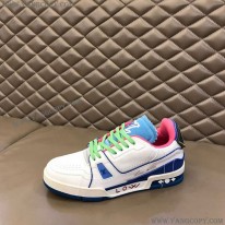 ルイヴィトン スーパーコピー スニーカー トレイナー ライン オレンジ vug47624