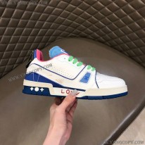 ルイヴィトン スーパーコピー スニーカー トレイナー ライン オレンジ vug47624