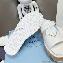 プラダ コピー Rubber wedge platform sandals ウェッジサンダル pui03008