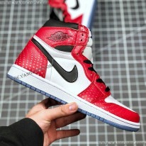 ナイキ 偽物 エアジョーダン1 スパイダーマン Air Jordan 1 High Spider-Man 555088-602