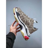バレンシアガ 偽物×グッチ ザ ハッカー プロジェクト Triple S スニーカー 677192ULZ109795