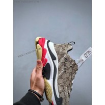 バレンシアガ 偽物×グッチ ザ ハッカー プロジェクト Triple S スニーカー 677192ULZ109795
