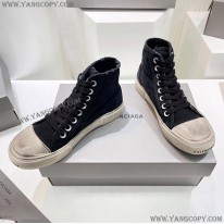 バレンシアガ スーパーコピー PARIS HIGH TOP スニーカー ブラック bac50914