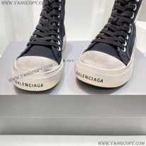 バレンシアガ スーパーコピー PARIS HIGH TOP スニーカー ブラック bac50914