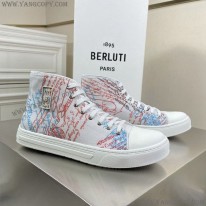 ベルルッティ コピー スニーカー ベルルッティ コピー ScrittoCanvas ハイカット ben57217