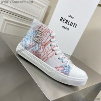ベルルッティ コピー スニーカー ベルルッティ コピー ScrittoCanvas ハイカット ben57217
