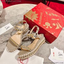 クリスチャン ルブタン 偽物 エスパドリーユ サンダル Rum94816