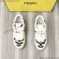 フェンディ スーパーコピー マッチ スエード ロートップスニーカー few40155