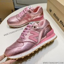 ニューバランス スーパーコピー ×ミュウミュウ コラボ スニーカー myh98041