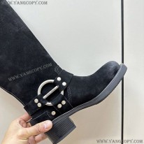 ミュウミュウ スーパーコピー クワドラプルバックルロングブーツ myy60751
