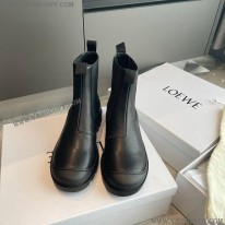 ロエベ スーパーコピー ブーツ CHELSEA BOOT カーフ サイドゴアブーツ lou35699