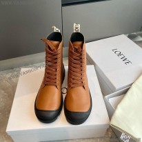 ロエベ 偽物 ブーツ Combat カーフスキンブーツ lob31378