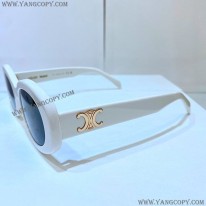 セリーヌ 偽物 トリオンフ 01 オーバル サングラス 4色 4S194CPLB