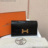 エルメス 偽物 コンスタンス アリゲーター ウォレット erf40582