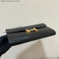 エルメス 偽物 コンスタンス アリゲーター ウォレット erf40582