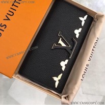 ルイヴィトン 偽物 財布 ポルトフォイユ・カプシーヌ ウォレット M64551