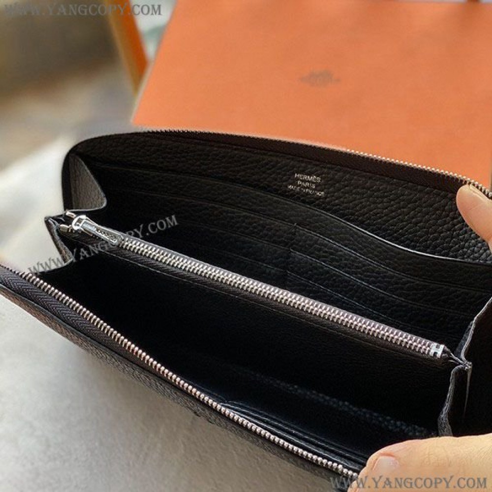 エルメス スーパーコピー アザップ クラシックロング エプソン シルバー金具he19078