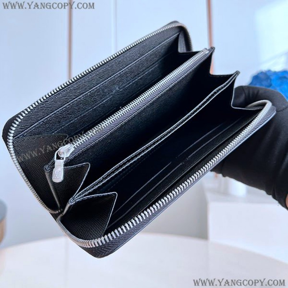 シュプリームルイヴィトン コピー 財布 ジッピーウォレット 新作 Epi Leather Zippy Organizer Wallet 黒 M67548