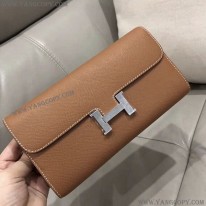 エルメス 偽物 コンスタンス ロング ウォレットhe19057