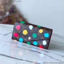 ルイヴィトン 偽物 LV X YK ポルトフォイユサラ NM 長財布 M81980