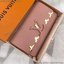 ルイヴィトン 偽物 財布 ポルトフォイユ・カプシーヌ 長財布 M64552
