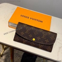 ルイヴィトン コピー 財布 モノグラム ポルトフォイユ エミリー ミモザ 長財布 M60698