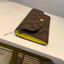 ルイヴィトン コピー 財布 モノグラム ポルトフォイユ エミリー ミモザ 長財布 M60698
