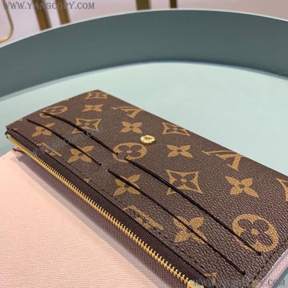 ルイヴィトン コピー 財布 ポルトフォイユ エミリー 長財布 M64202