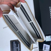 シャネル 偽物 クラシックロングジップウォレット 長財布 shm27640