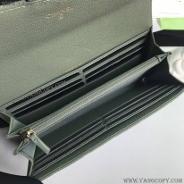 シャネル スーパーコピー 二折りカブセ長財布 キャビア shm47119
