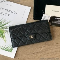 シャネル スーパーコピー マトラッセキャビアスキン長財布 shu02303