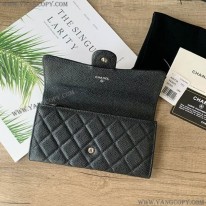 シャネル スーパーコピー マトラッセキャビアスキン長財布 shu02303