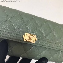 シャネル コピー キャビア 二折りカブセ長財布 ボーイ シャネル コピー shc96709