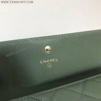 シャネル コピー キャビア 二折りカブセ長財布 ボーイ シャネル コピー shc96709