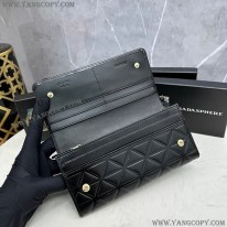 プラダ 偽物 ブラッシュド レザー 長財布 ML202