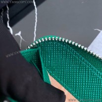 プラダ 偽物 サフィアーノエンボスレザー ジップアラウンド長財布 グリーン puh57020