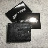 クロムハーツ 偽物 財布 カーフヘアスナップウォレット Kul14419
