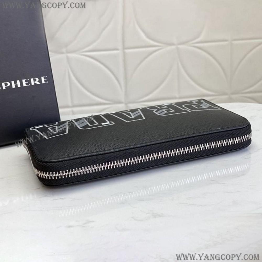 プラダ 偽物 財布 ラウンドファスナー 長財布 pus10520
