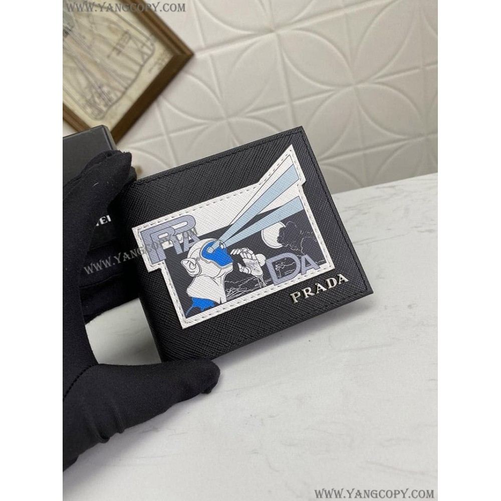 プラダ 偽物 レザー折りたたみ財布 ♪大人気！ puo86927