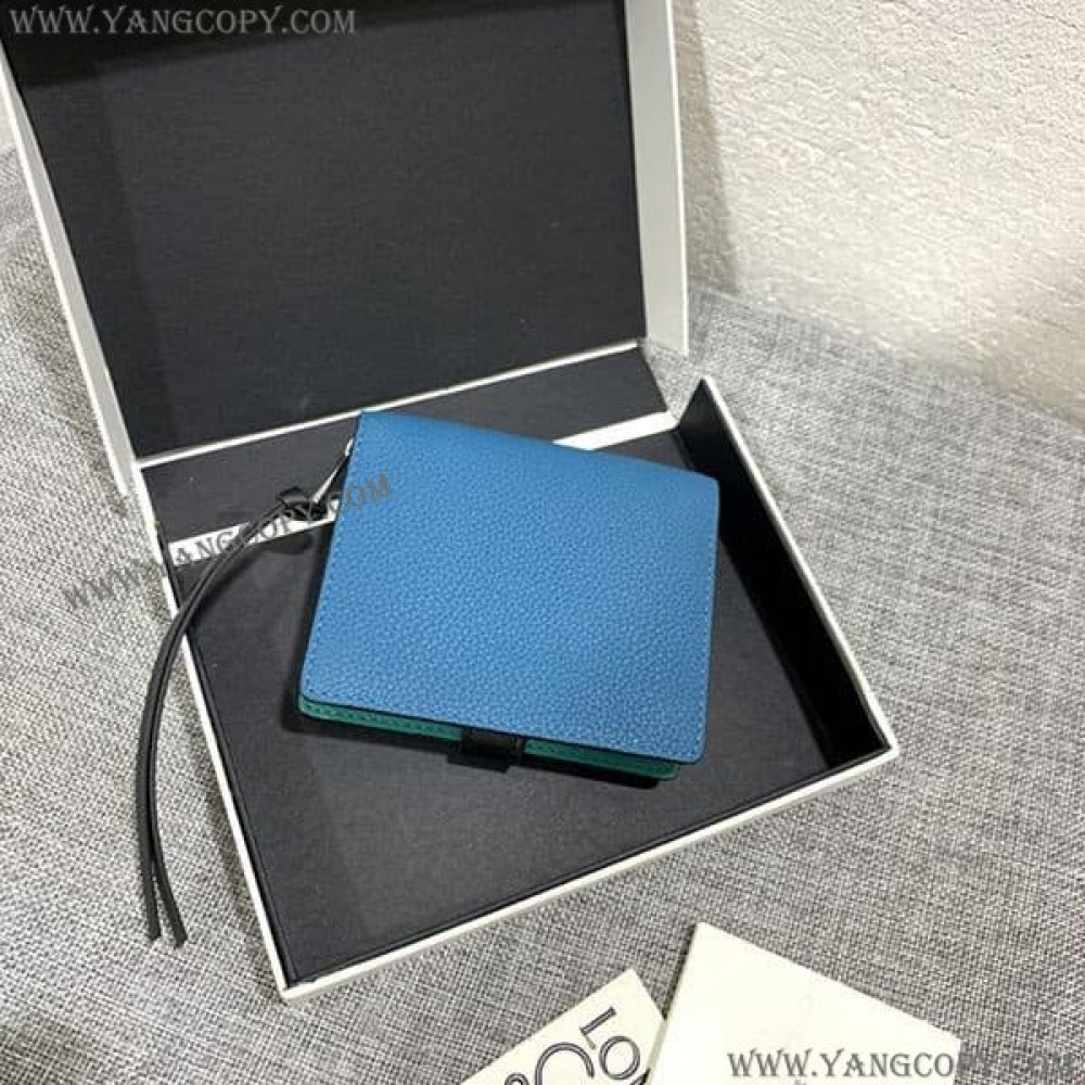 ロエベ スーパーコピー コンパクトTrifold 三つ折りミニ財布 lov79144