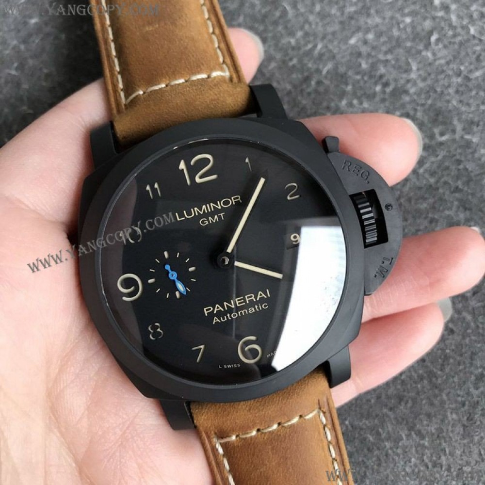 パネライ 偽物 ルミノール GMT 自動巻き（パネライ 偽物 自社製キャリバーP.9010） PAM1441