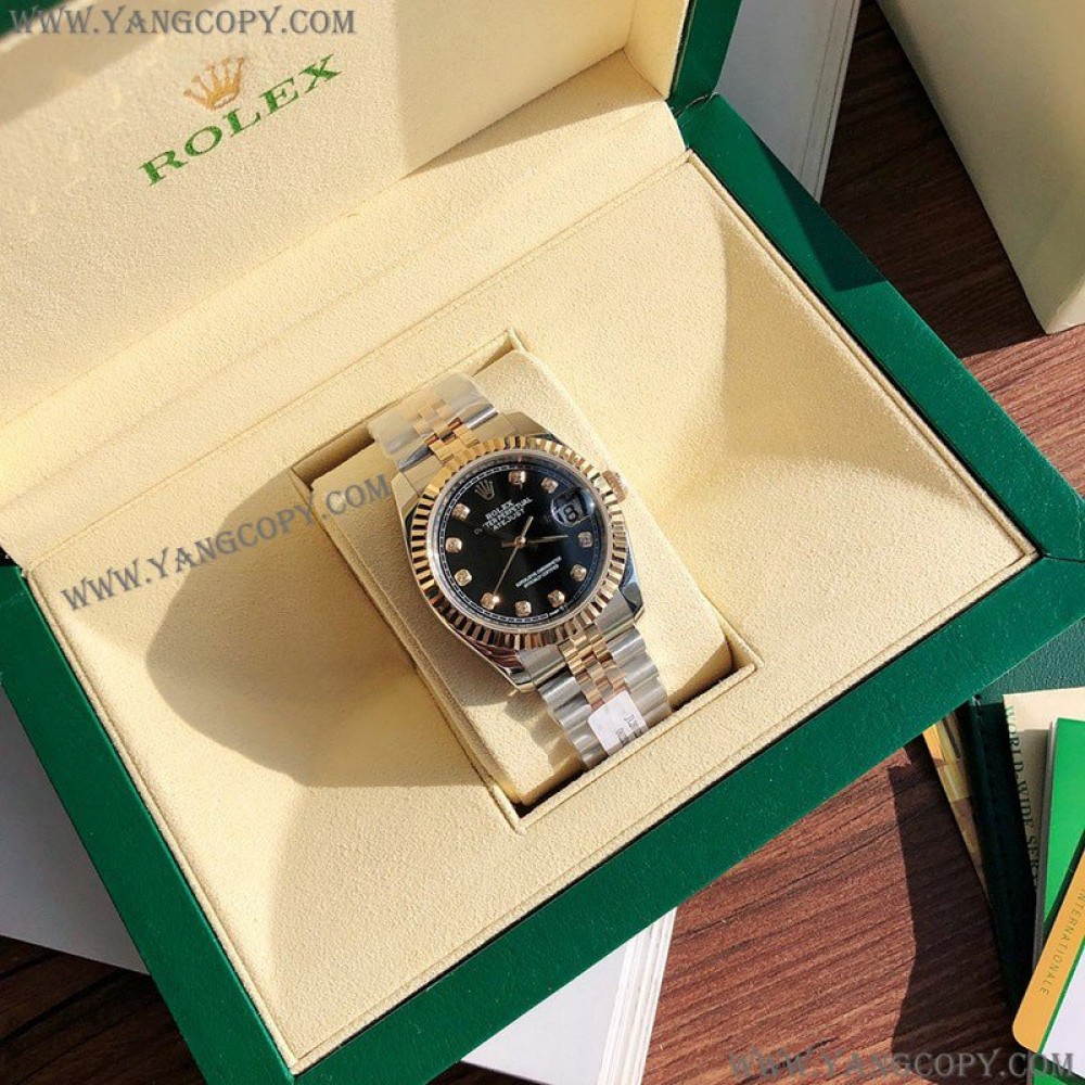 ロレックス 偽物 腕時計 デイトジャスト 36mm row60982