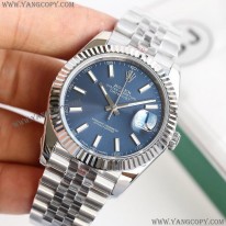 ロレックス スーパー コピー 時計 デイトジャスト41mm ブルー メンズ 126334