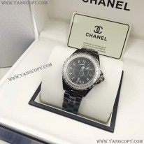 シャネル 偽物 J12 時計 マドモアゼル 33mm/38mm ダイヤモンドベゼル H5242