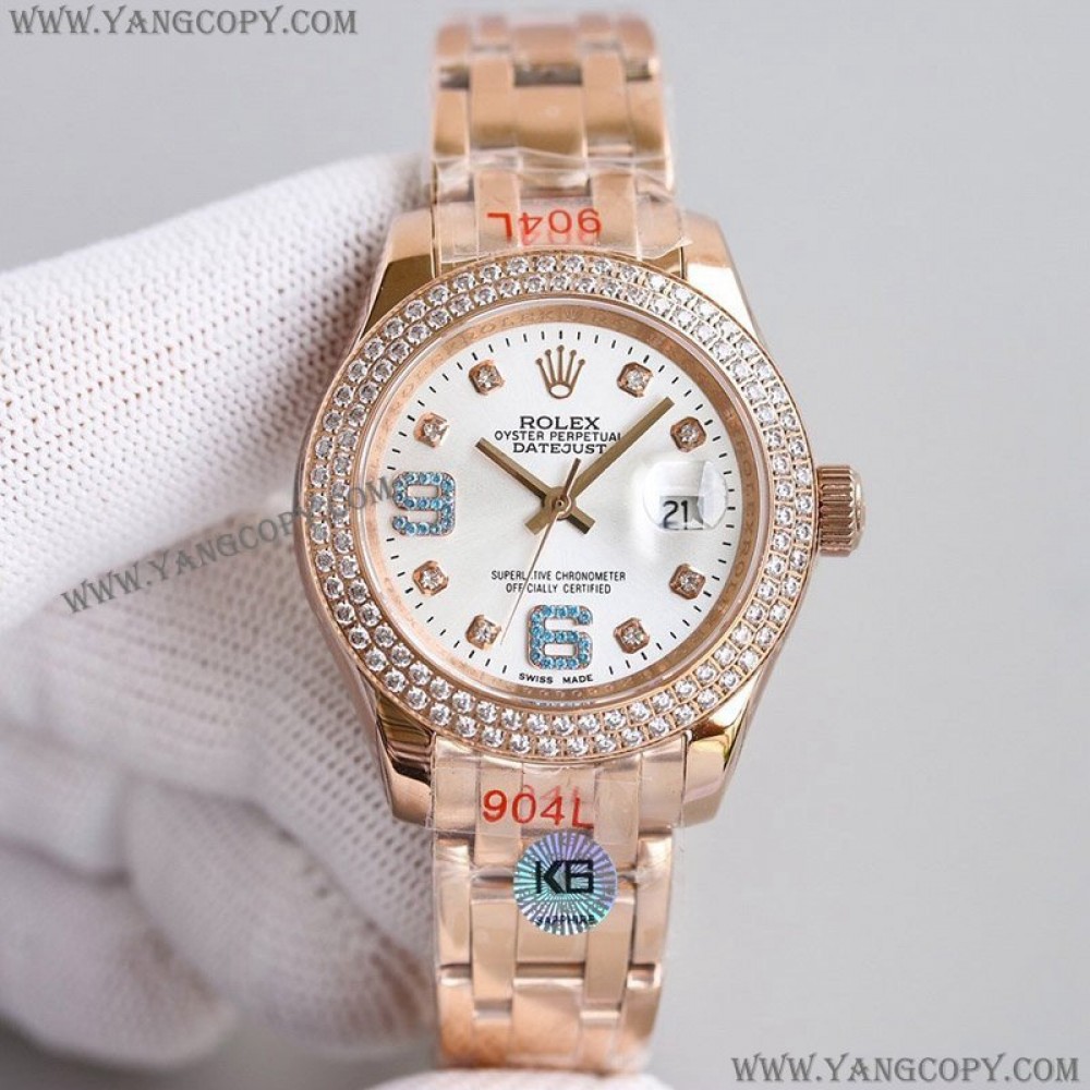 ロレックス 偽物 デイトジャスト パールマスター 34MM rok17457