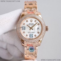 ロレックス 偽物 デイトジャスト パールマスター 34MM rok17457