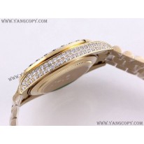 ロレックス 偽物 腕時計 デイトジャスト 41mm パープル メンズ 全面ダイヤ roq92710