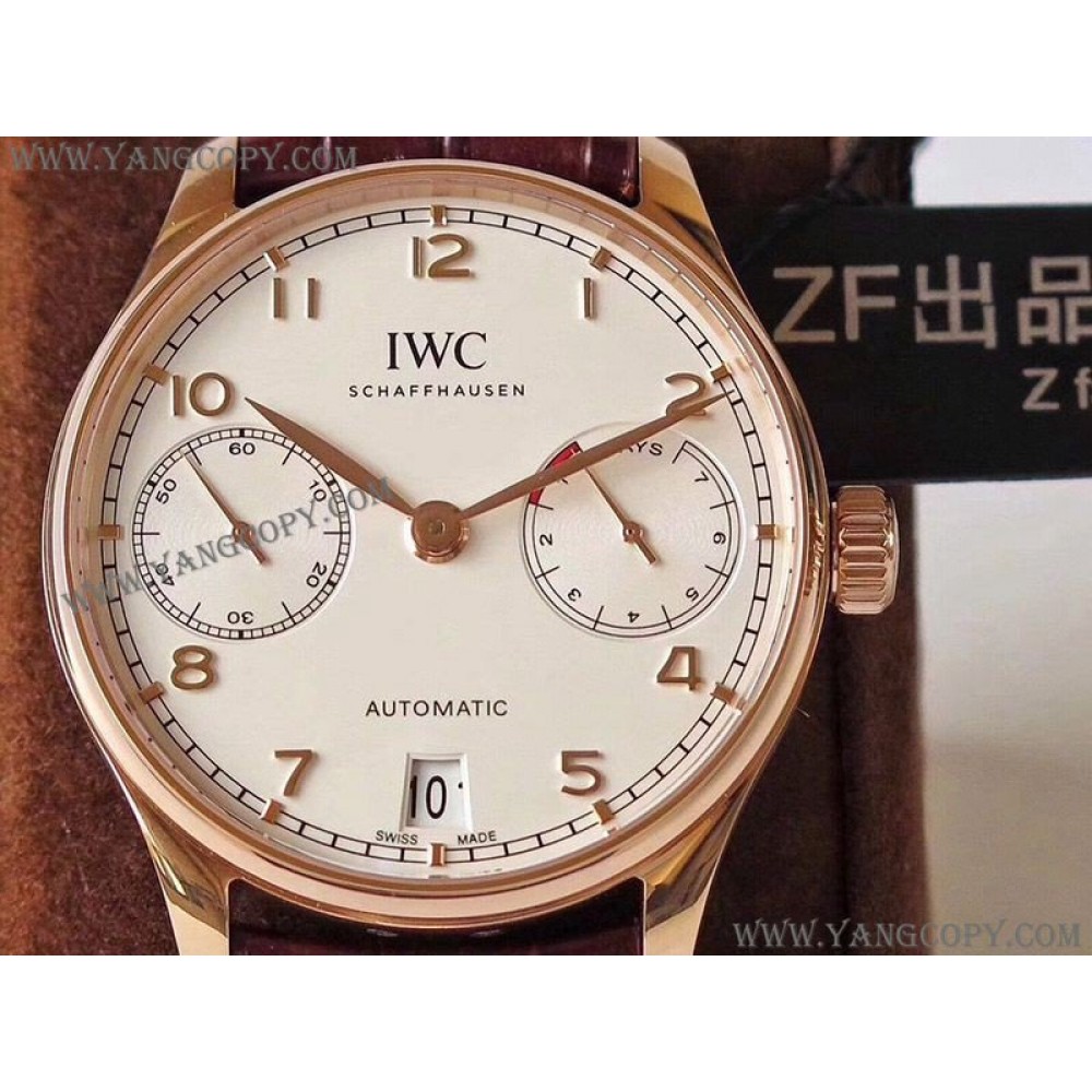 IWC スーパーコピー 時計 ポルトギーゼ オートマティック 7デイズ iwo78428